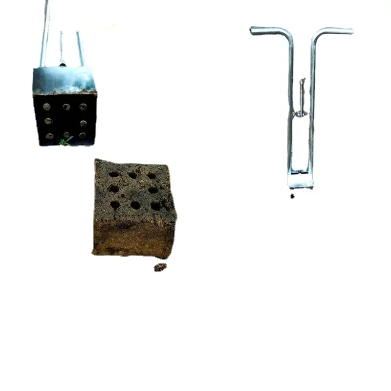 

Cow Dung Drag Block Mould Energy Saving and Environmental Protection Honeycomb Briquette Support Block Double Rod Dung Press