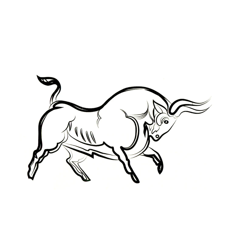 

Majestic Bull Waterproof Temporary Tattoo Stickers Tatouage Fake Tatoo Body Art Flash Tattoo Henna Tatoo Men Art Tattoo Stuff