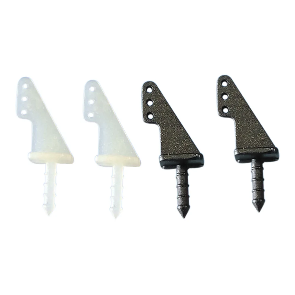 10 Pc Nylon Pin Horns 9x13 3 Hole 21x11 4 Hole RC Airplanes Parts Electric Planes Foam Model Accessories Parts