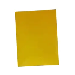 Photopolymer Plate Water Soluble Solid Polymer Die Resin DIY Yellow Letterpress