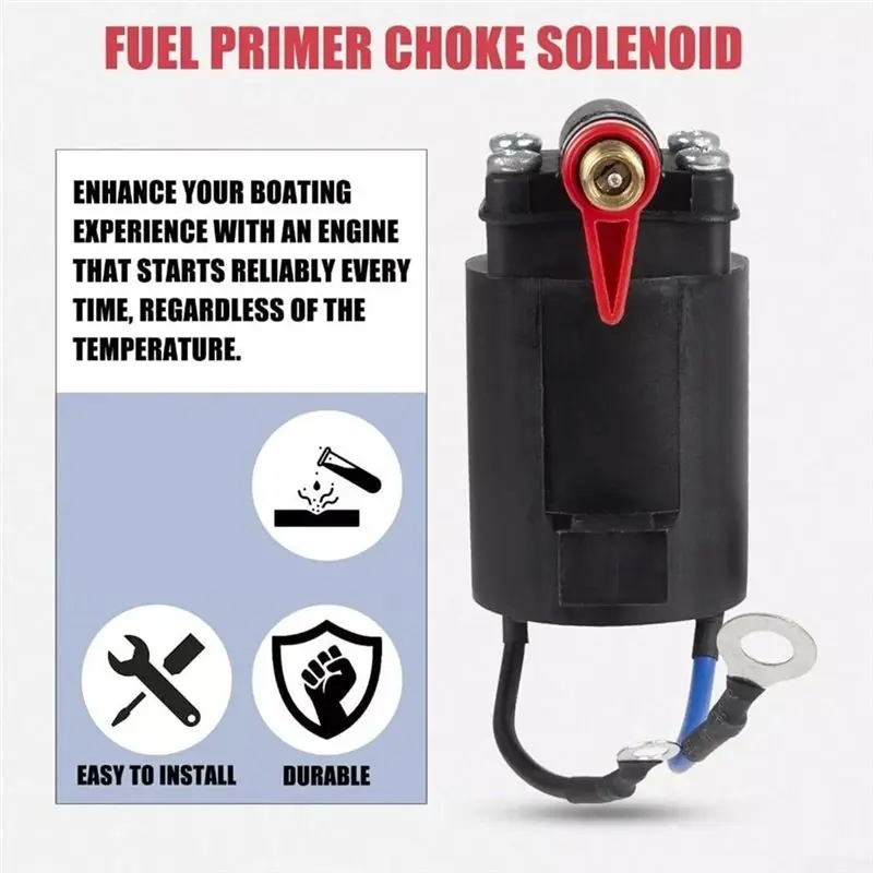 For Johnson, For Evinrude, And For OMC Choke Solenoid- Engine Parts 5007356 5828665 397909 For Marine Use