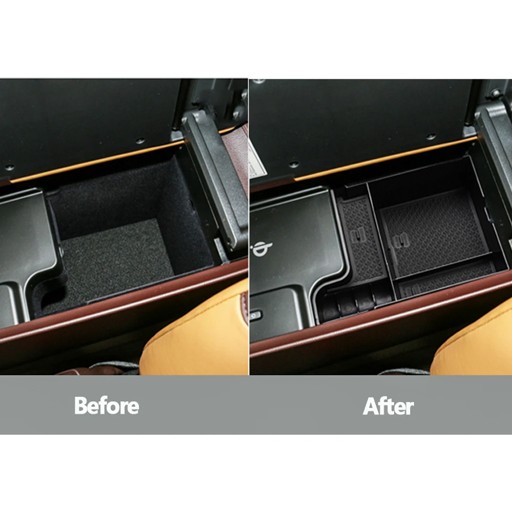 Car Armrest Center Storage Box Central Console Holder for Lexus ES ES200 ES260 ES300H 2020