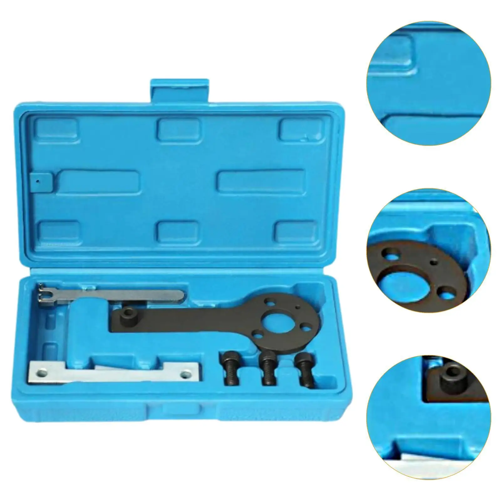 Engine Timing Tool Set Car Repair Steel Portable with Storage Box Manual Tool Automotive Maintenance for 1.1 1.2 1.4 8V