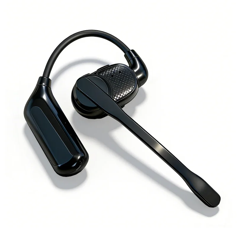 Wireless Bluetooth Headphones With Microphone Earphone Air Conduction AI Intelligent Noise Cancelling Handsfree Talk Headset