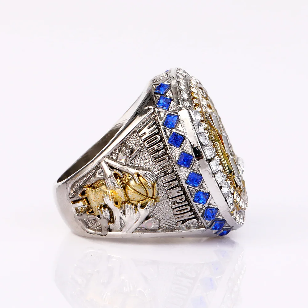 4 sets of basketball championship rings, 2015/2017/2018/2022 basketball championship commemorative ring collectibles, men's gift