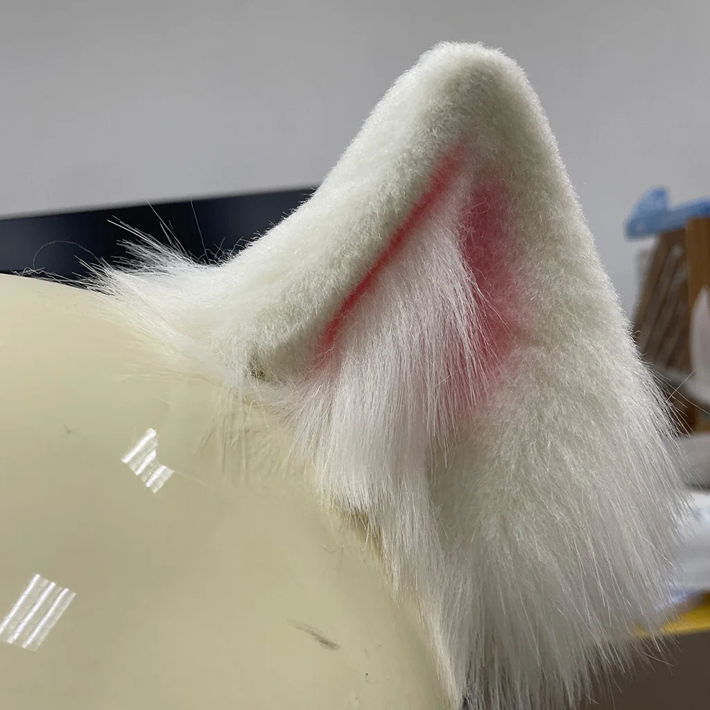 Gravity Sensor Electric Helmet Ears – Cosplay Decoration for Helmets (No Helmet Included)
