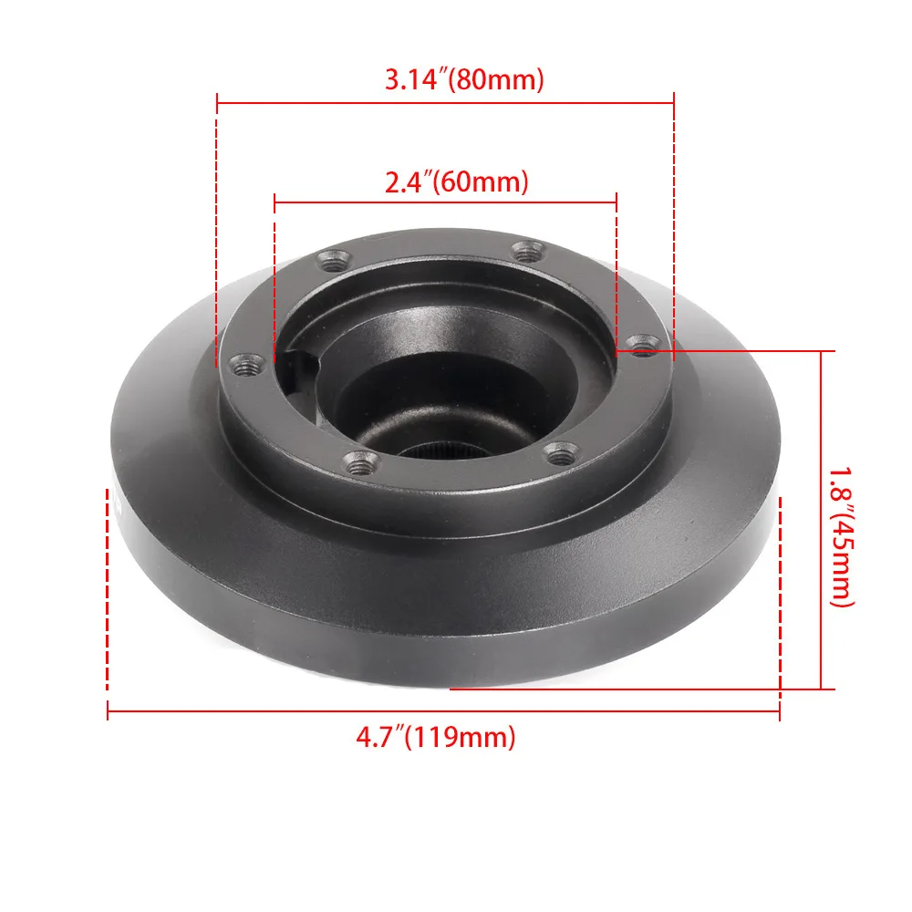 Steering Wheel Short Boss Hub Adapter Kit  For BMW E46 323i 325 328i M3 1999-2005