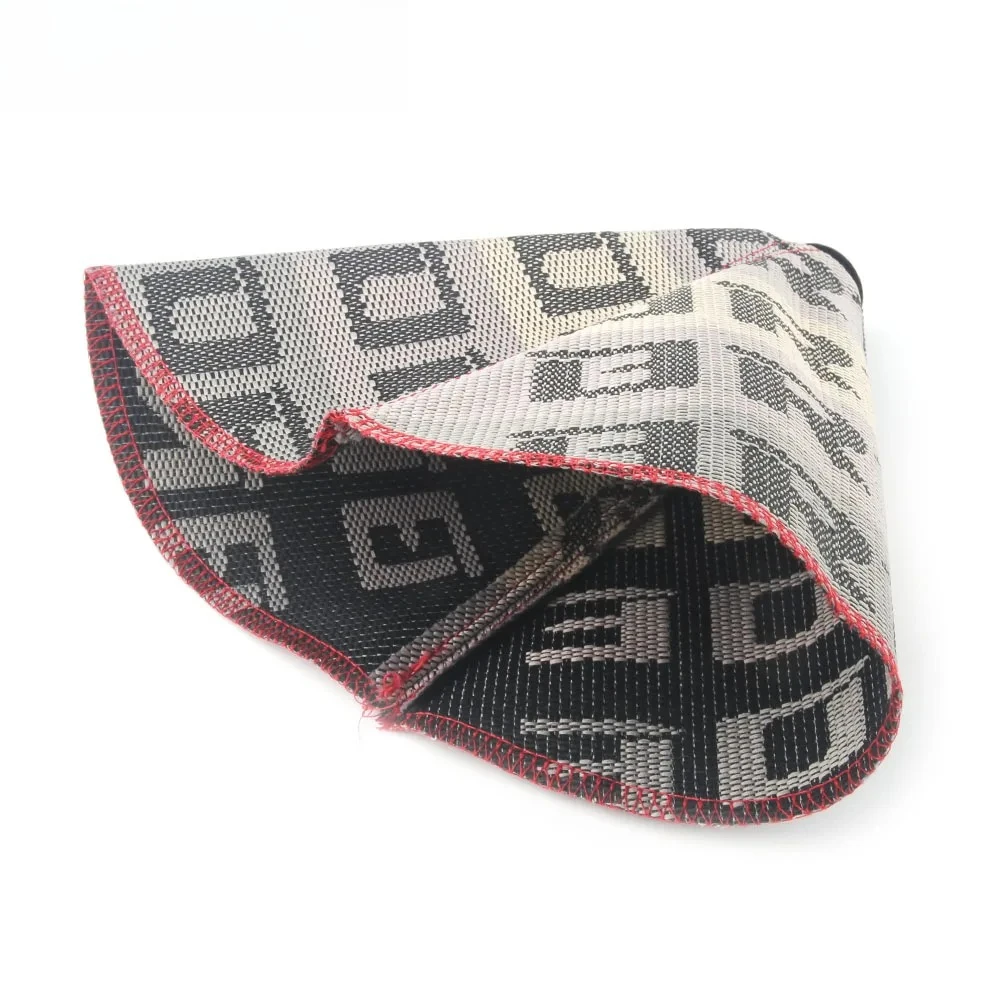 JDM نمط قماش العالمي رافعة تحول مقبض واقي أحذية بلاستيك أحمر أسود سباق التحول المقبض الياقات الإكسسوارات الفقرة المركبات #3