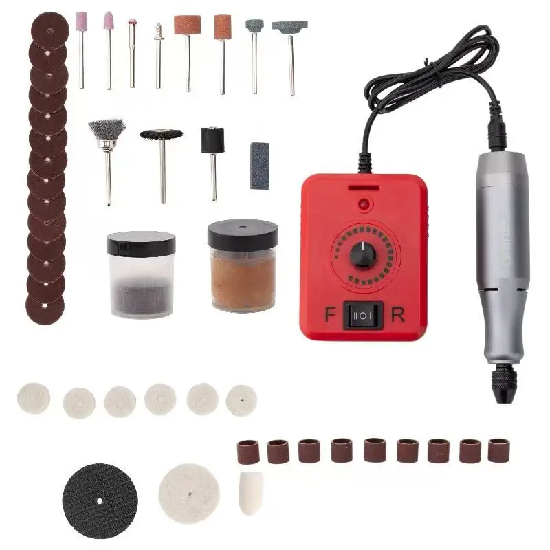 

For Lidl Parkside X20V PAP20A -1, PAP20A -3, Series battery Portable Mini Grinder Engraver Pen Adapter with Accessory DIY Set