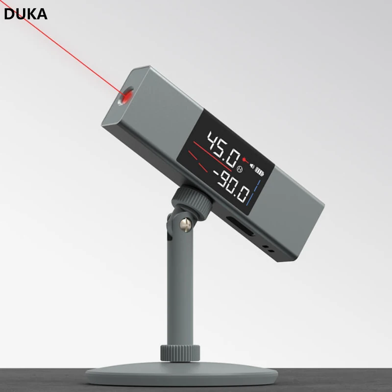 

Xiaomi DUKA LI1 Laser Protractor Digital Inclinometer Angle Measure 2 in 1 Laser Level Ruler Charging Laser Measurement Holder