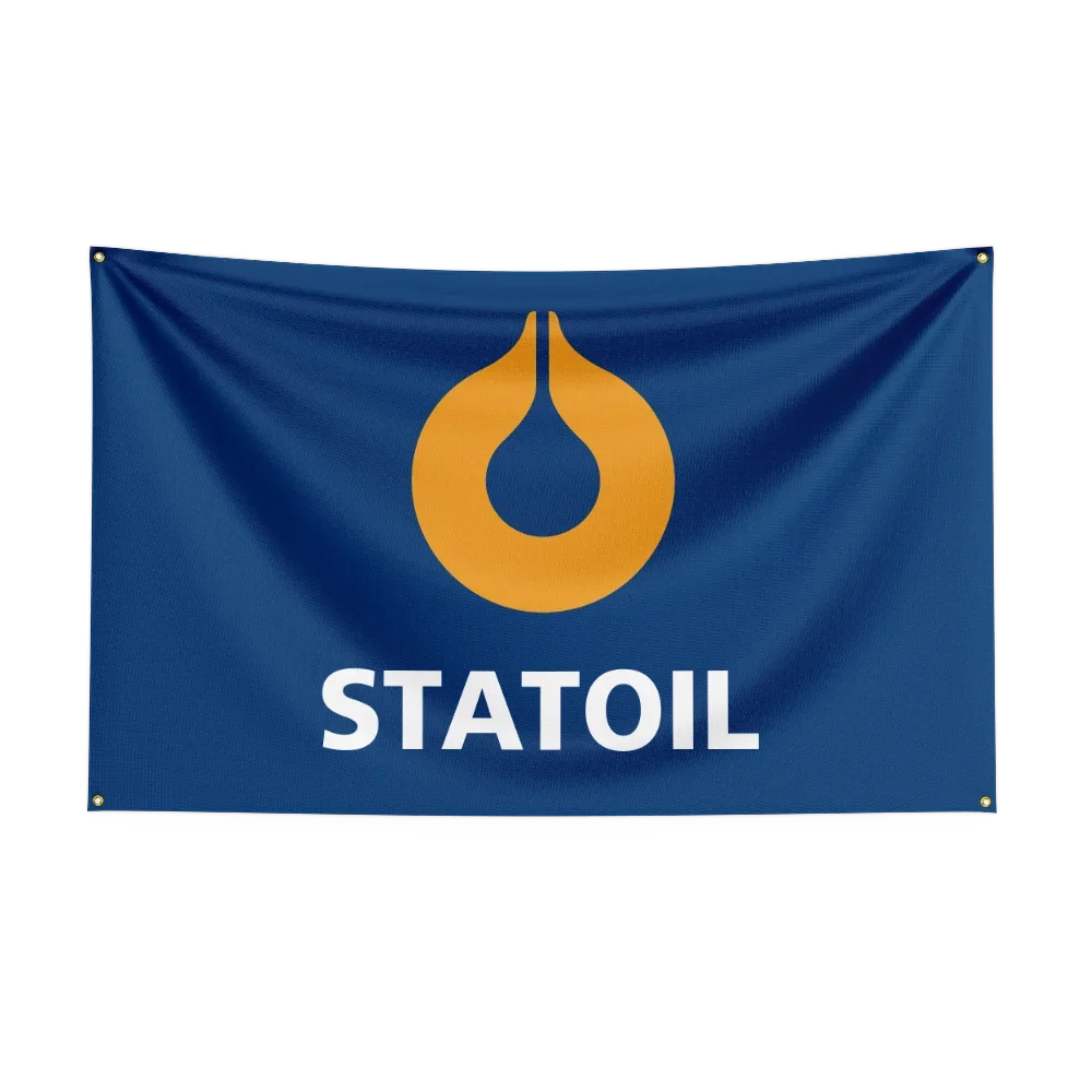 S-S-T-A-T-O-I-L Fuel Flag For Oil Station Garage Tuning Workshop studio fan collection event backdrop