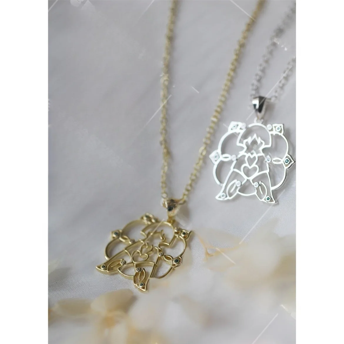 Balladeer Constellation Necklace Women Yuanshen Game Accesorios Necklaces Woman Hollow Pendant Zinc Alloy Jewelry Friend Gift