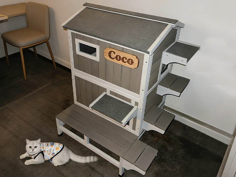 outside cat house weatherproof