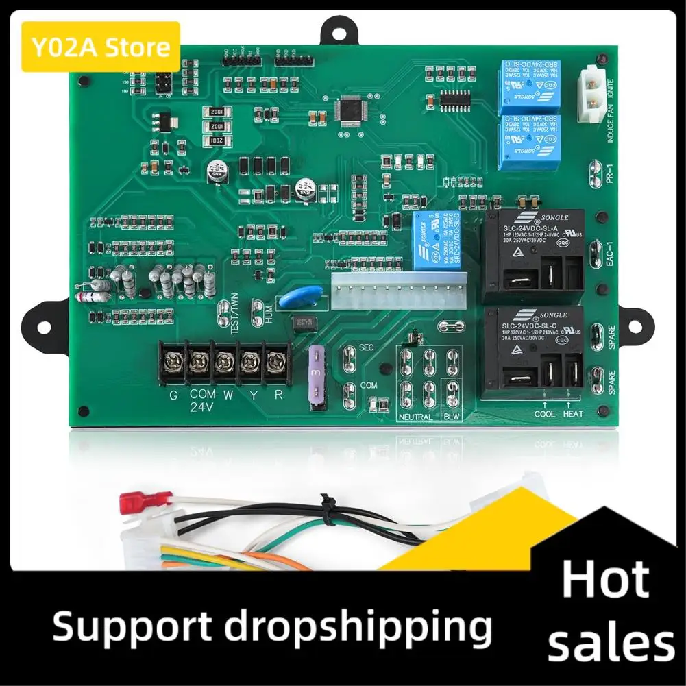 

Y02A Furnace Control Board Module W/Software Replacement For Carrier HK42FZ013 HK42FZ004 HK42FZ007 HK42FZ008 HK42FZ009