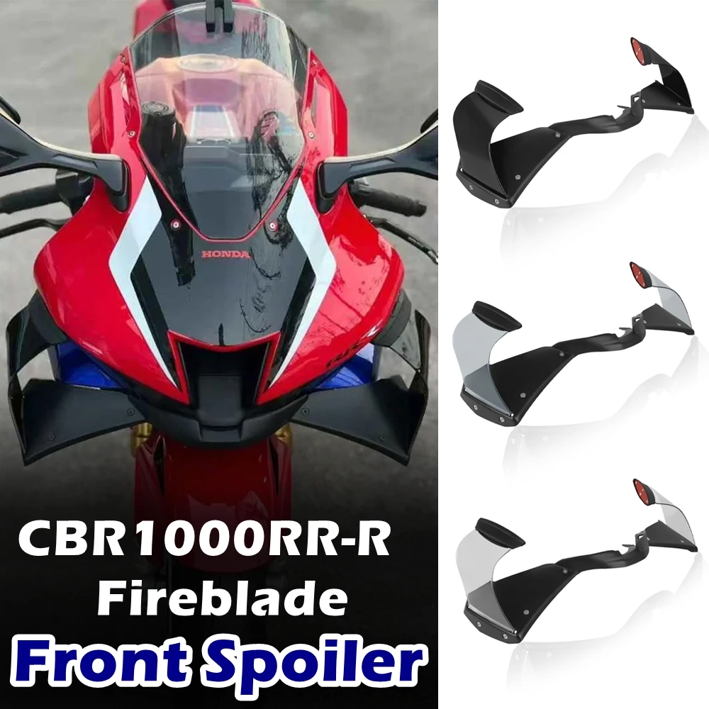 

Front Spoiler For Honda CBR1000 RR-R CBR 1000RR-R CBR1000RR-R Fireblade 2020-2023 Motorcycle Air Fairing Winglet Wing Deflector
