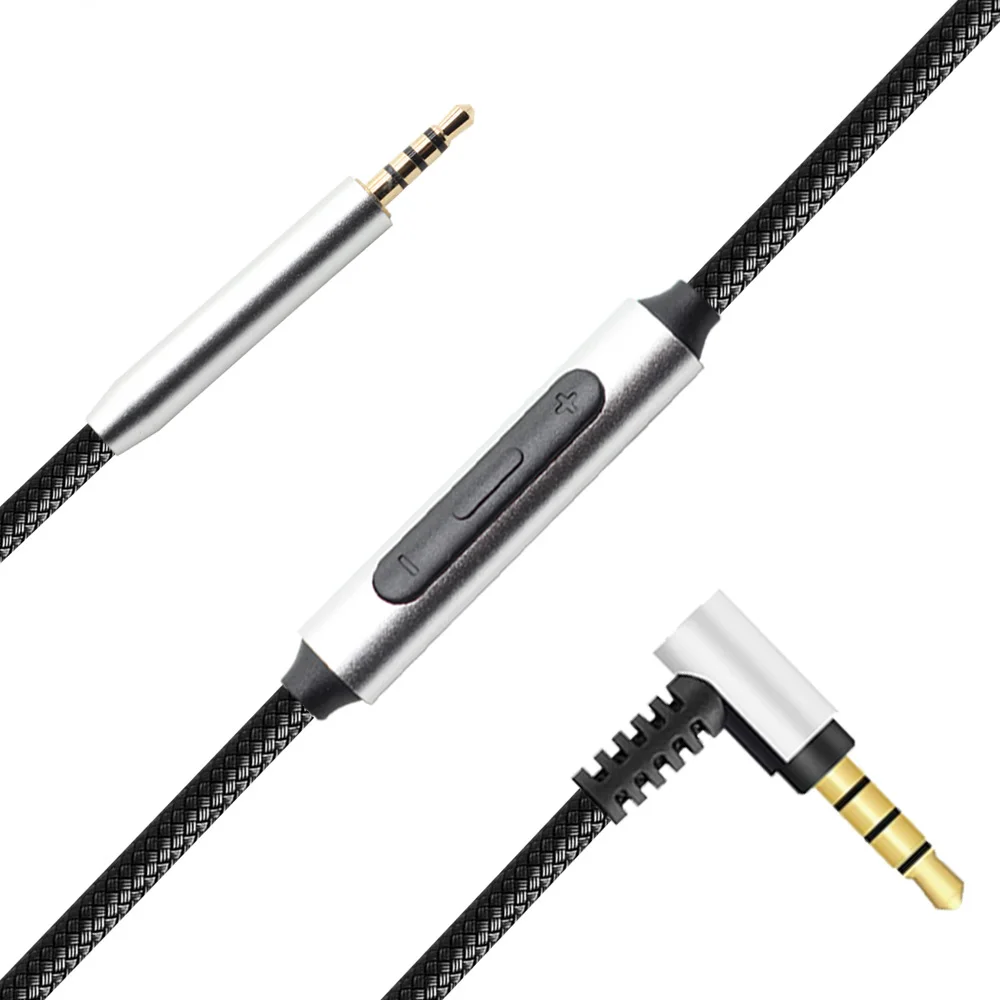 Cables de audio para Bose QuietComfort 35 QC25 QC35 QC45 NC700 OE2 OE2i Cable de repuesto para auriculares con micrófono remoto