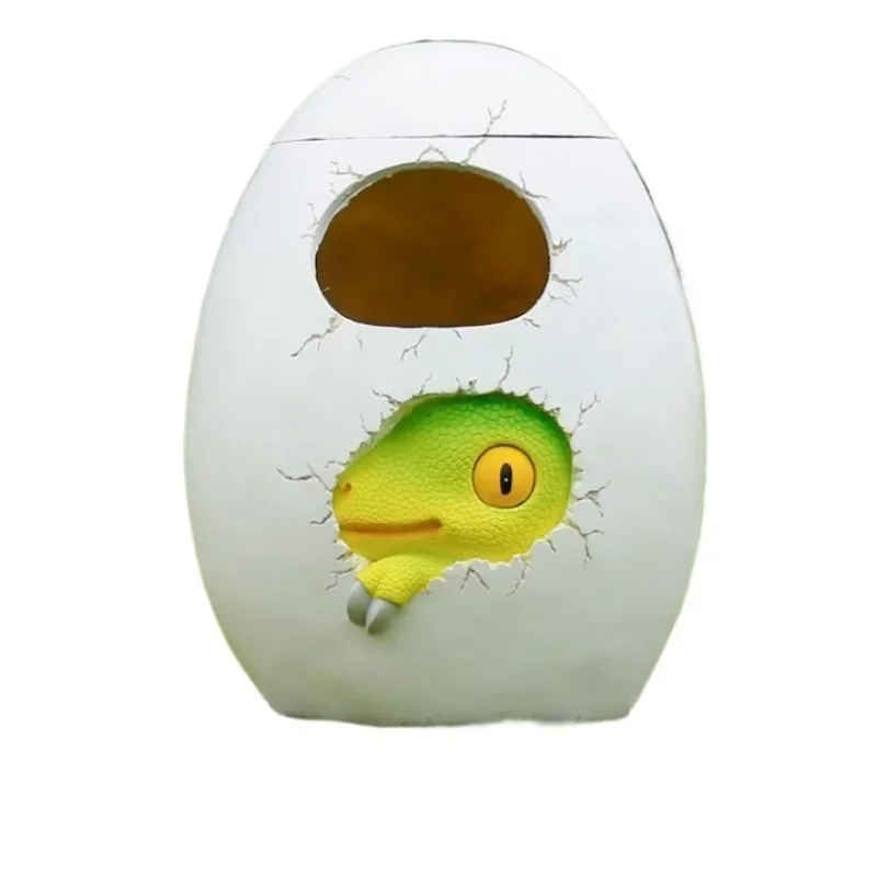 Outdoor large garbage can park scenic spot creative peel box FRP cartoon animal sculpture ornament