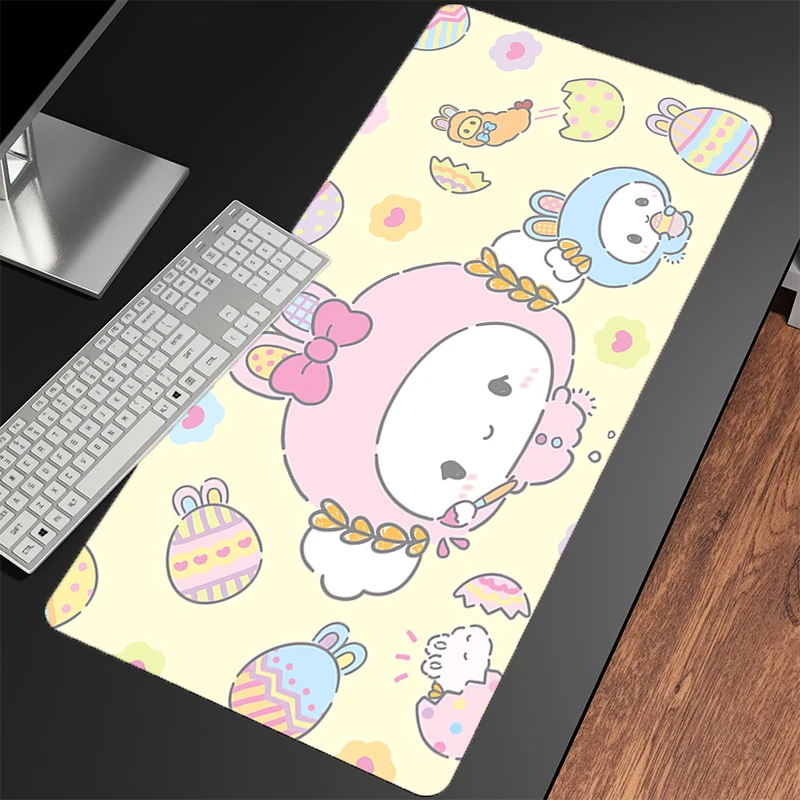 애니메이션 게임 스피드 마우스 패드 Cogimyun 특별히 설계된 대형 XXL 게이머 캐비닛 마우스 매트 키보드 마우스 패드 컴퓨터 책상 매트