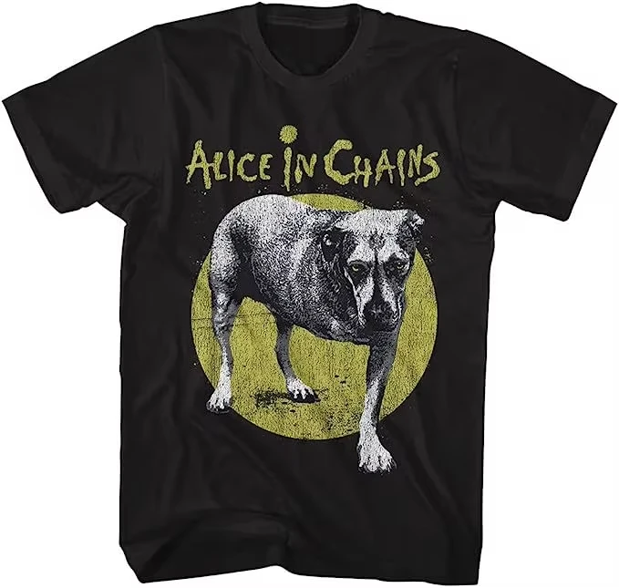 Vintage Alice in Chains T-shirts Casual Stylish Breathable Suitable for Everyday Wear Men and Women T Shirt 2026 Summer Cotton