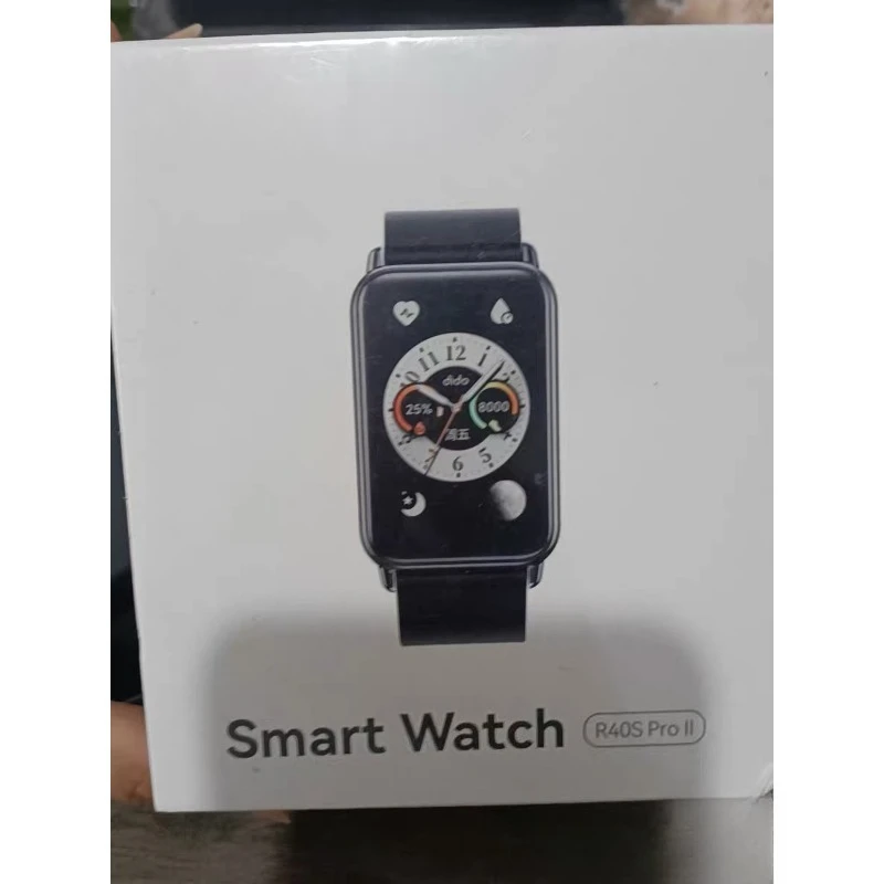 QZGY for dido R40S PROII Health Bluetooth Talk Bracelet Heart Rate Sleep Running Smart Watch Waterproof