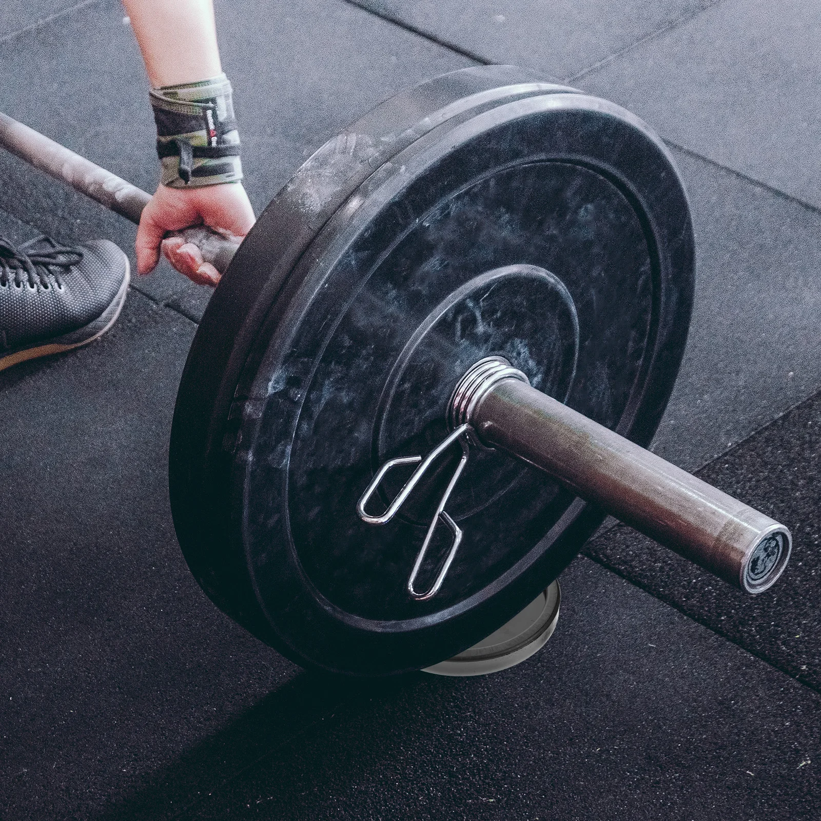 

4 Pcs Fitness Floor Protectors Durable Anti Slip Chair Feet Pads Round Cushions Caster Cups Gym Mats Furniture Coasters