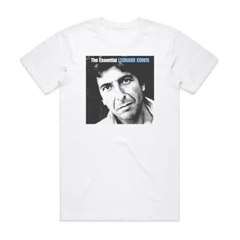 Leonard Cohen The Essential Leonard Cohen Album Cover T-Shirt