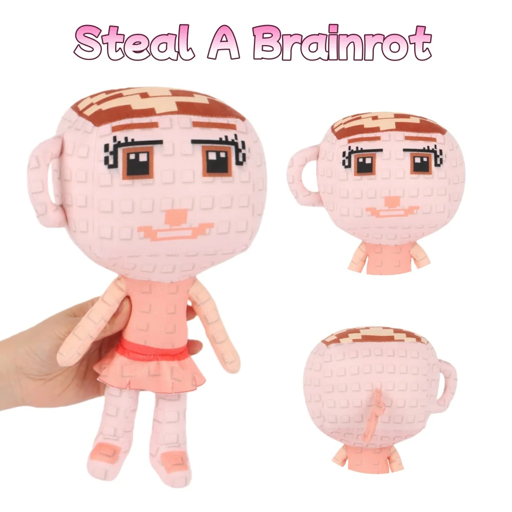 Gorący Nowy Strój Trumny Tung Tung Tung Sahur Steal A Brainrot Pluszowa Lalka Śliczne Anime Gadżety Zabawka Prezent na Urodziny Boże Narodzenie