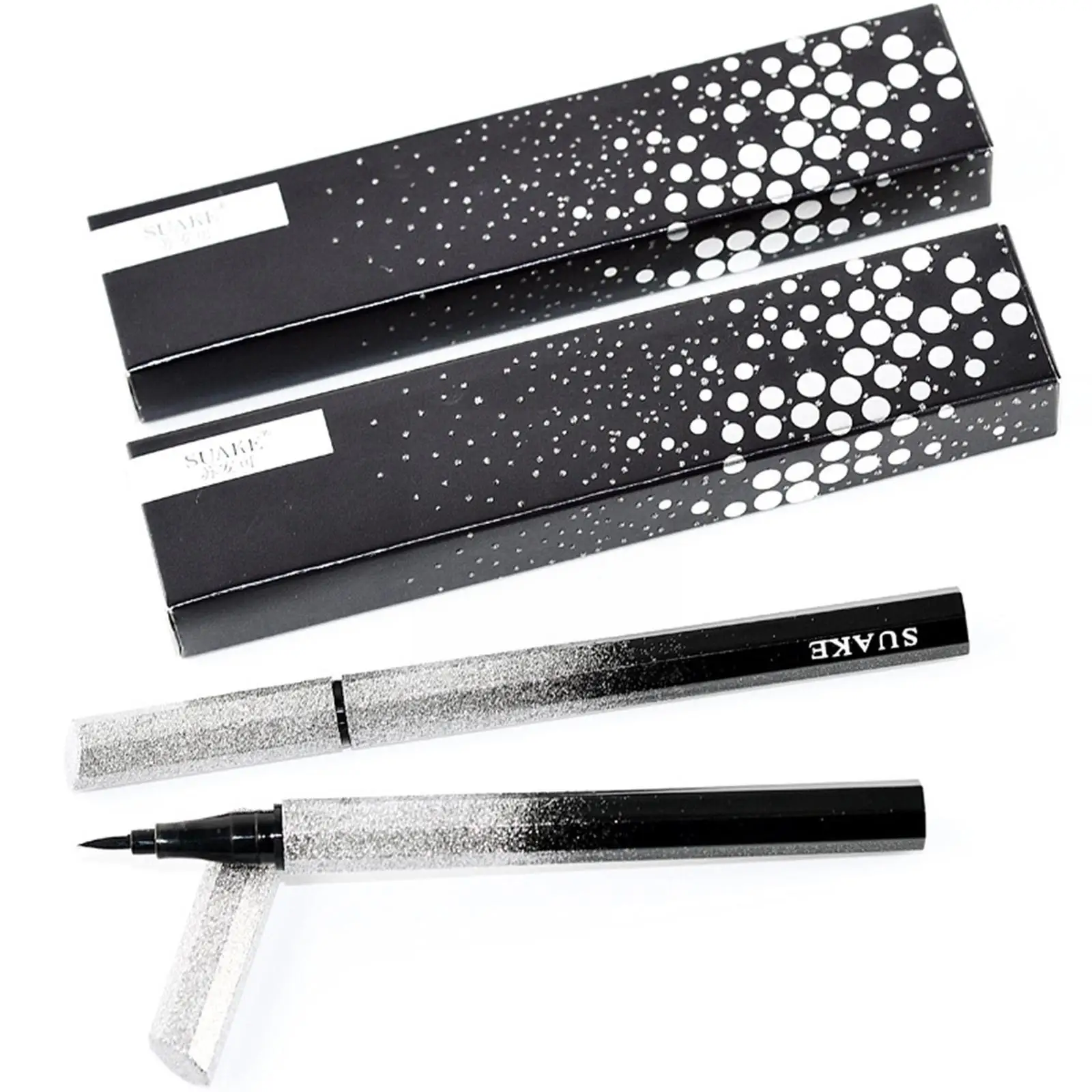 Matita per Eyeliner 5D/Starry Sky nero impermeabile penna ad asciugatura rapida lunga trucco Eyeliner Eyeliner matita cosmetica a lunga durata Liqu W1P5