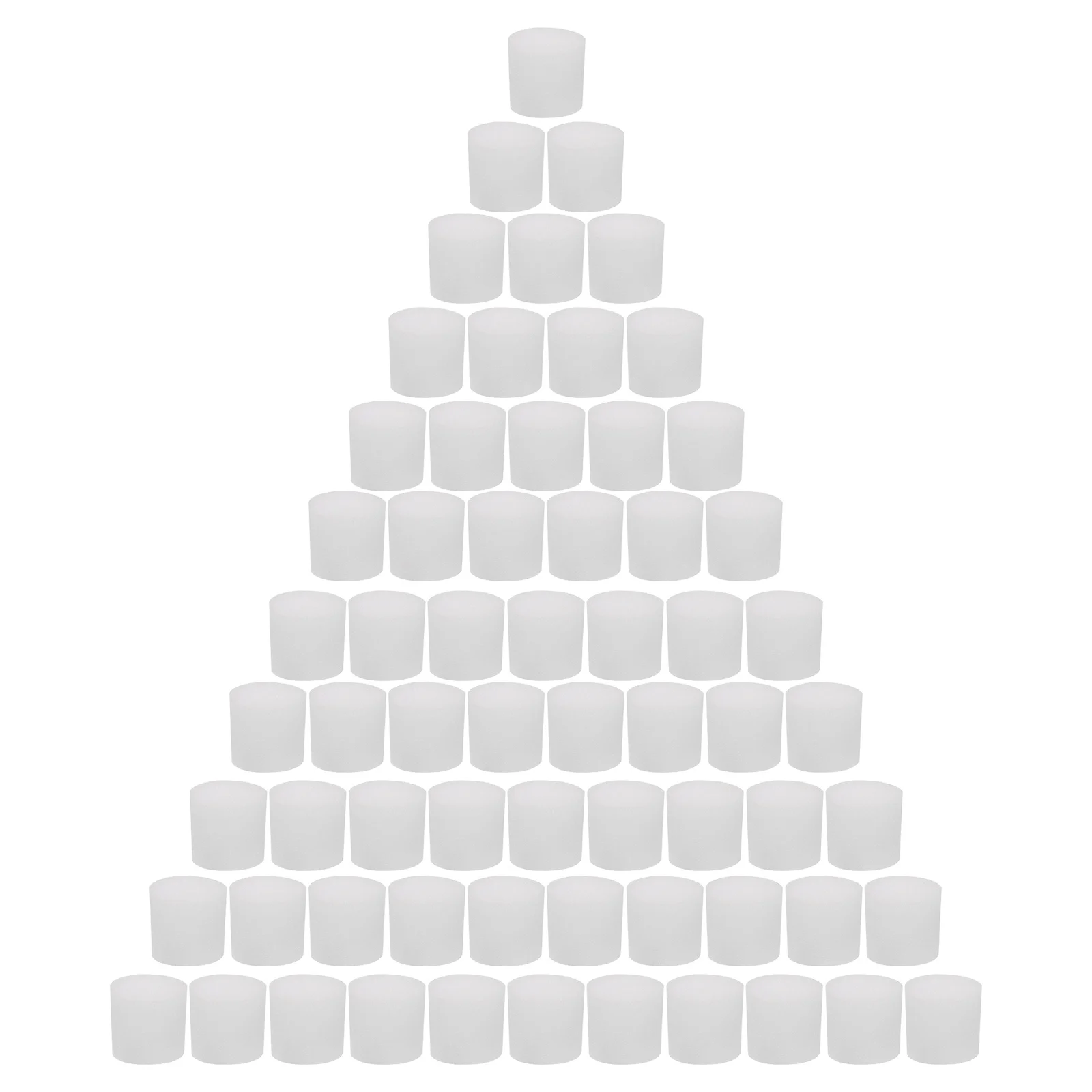 200 قطعة إسفنجة مائية 30 مللي متر زراعة بدون تربة متوسطة لبدء تشغيل البذور تصميم نسيج شبكي