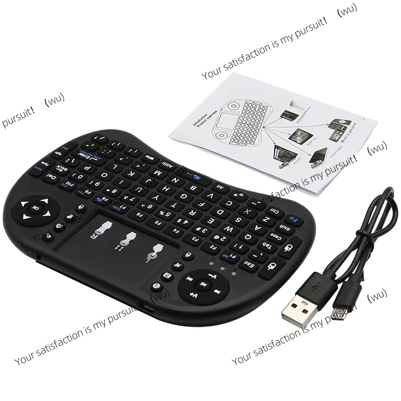 i8 2.4G Mini Wireless Keyboard Bluetooth Air Mouse, Remote Control, with Touchpad, Suitable for Android TV Box, Computer