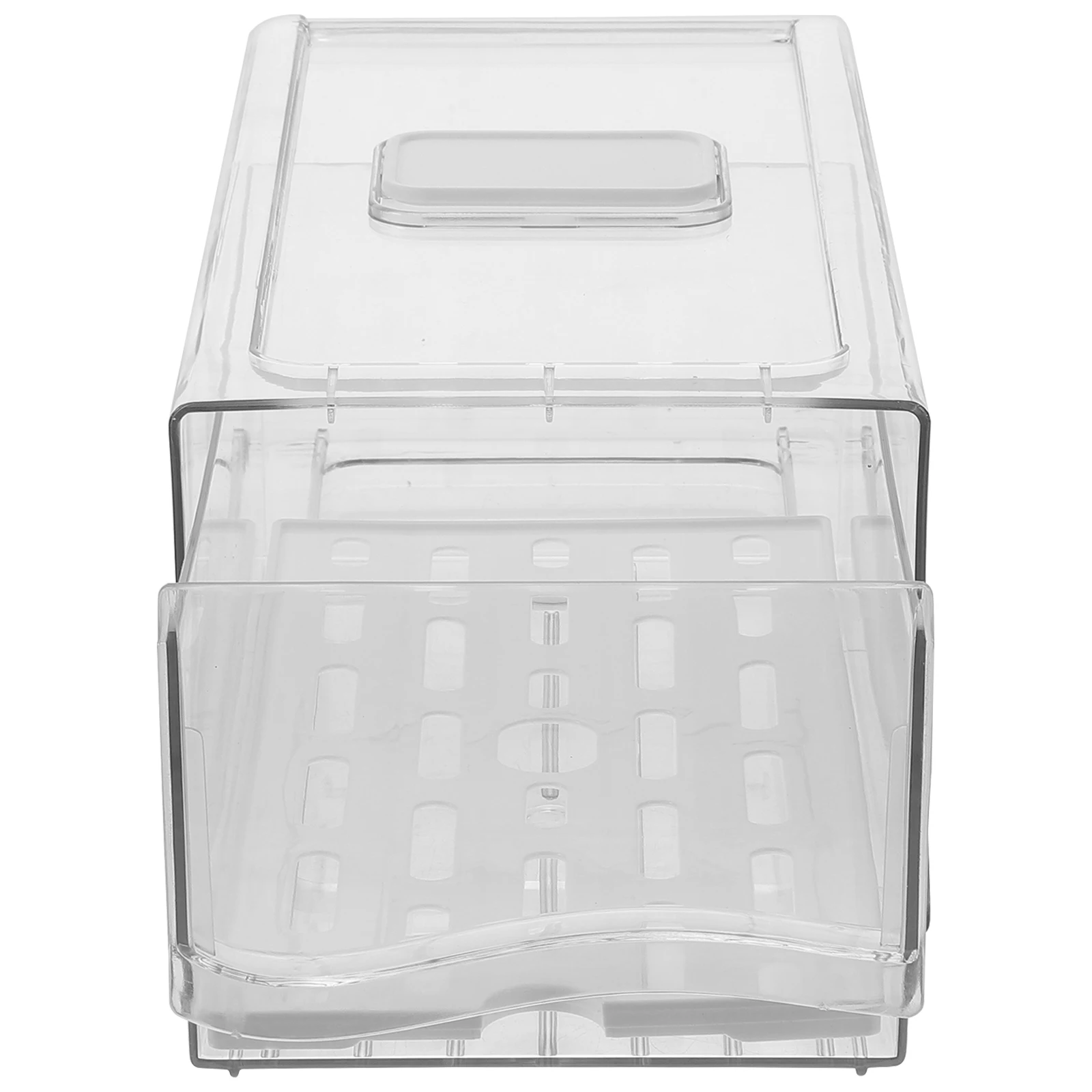 

Transparent Fridge Drawer Organizer Large Capacity Vegetable Fruit Storage Box Sealing Function Cheese Container Refrigerator