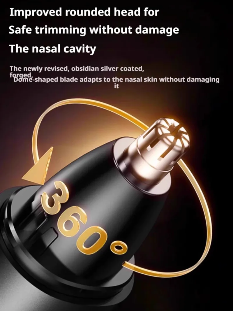 Electric Nose Hair Trimmer Nose Hair Trimmer Special Tool Efficient and Convenient Nose Hair Trimmer