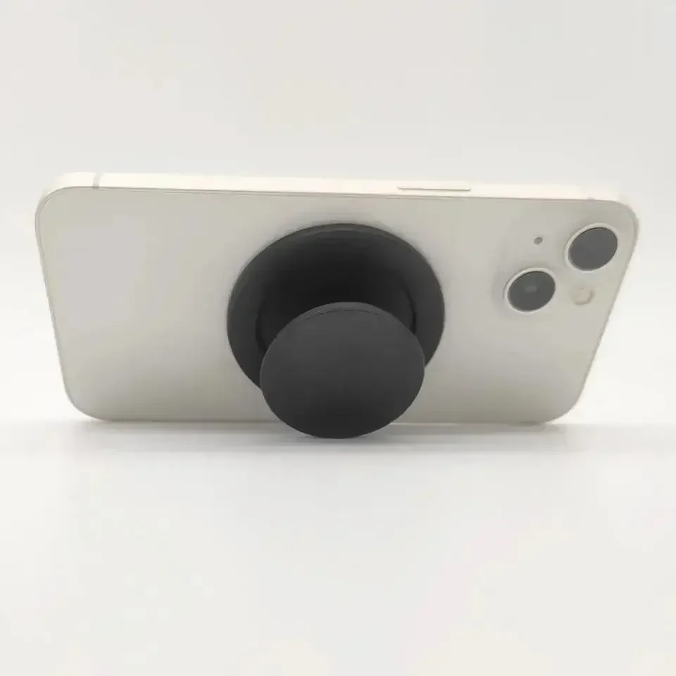 Magnetic Folding Mobile Phone Grip Holder Socket Pocket Support for Magsafe IPhone 15 14 13 Mac Safe Ring Finger Expanding Stand