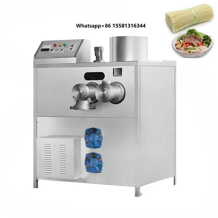 QDMECH Large Capacity Thai Rice Noodles Making Machine Grain Product Extruder with Motor Core Component