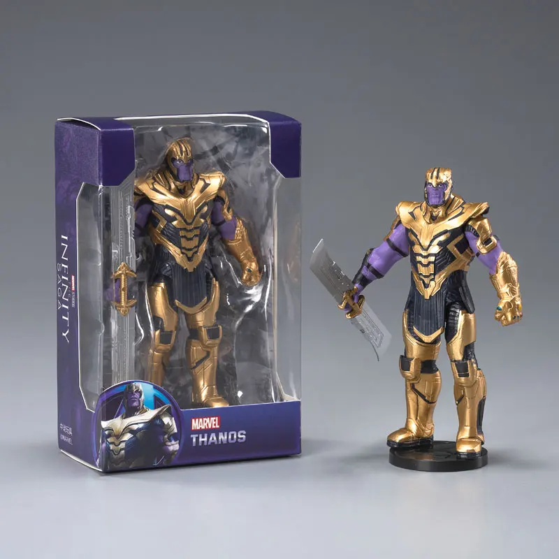 ZD  Marvel Avengers Thor Odinson Action Figure 4 Inch Superhero Collectible Model Desktop Display Decoration For Adult Fans - view 4