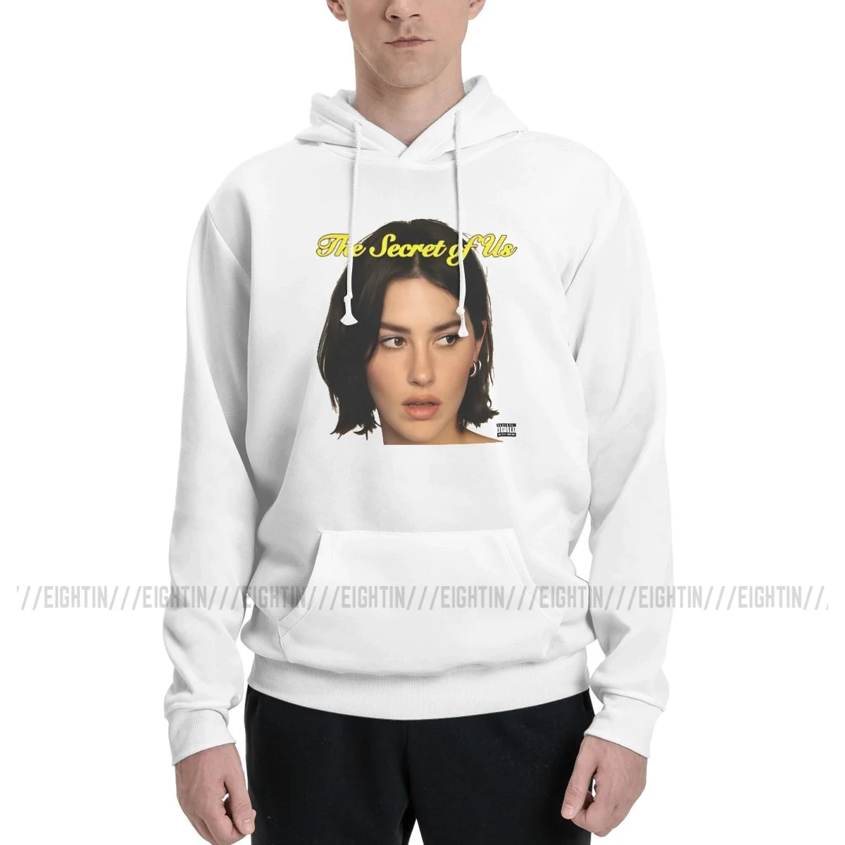

The Secret Of Us Cover Funny Sweatshirts Men'sPop Music Oversized Hoodies Autumn Pullover