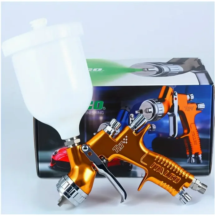 

Оригинальный распылитель Italco Spray Guns Pro Lite HVLP TTS Профессиональный распылитель Golden Paint Gun Сделано в Великобритании