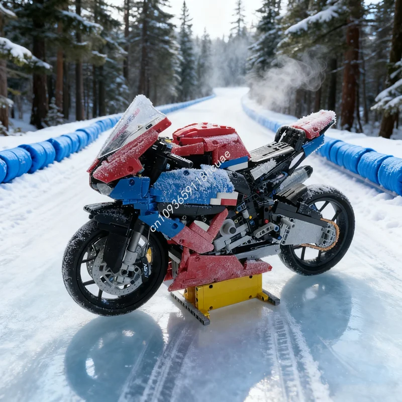 1913 pièces MOC Jp voitures CBR RR 1 5 modèle technique jouets construction cadeau de noël blocs Architecture assembler brique enfants anniversaire