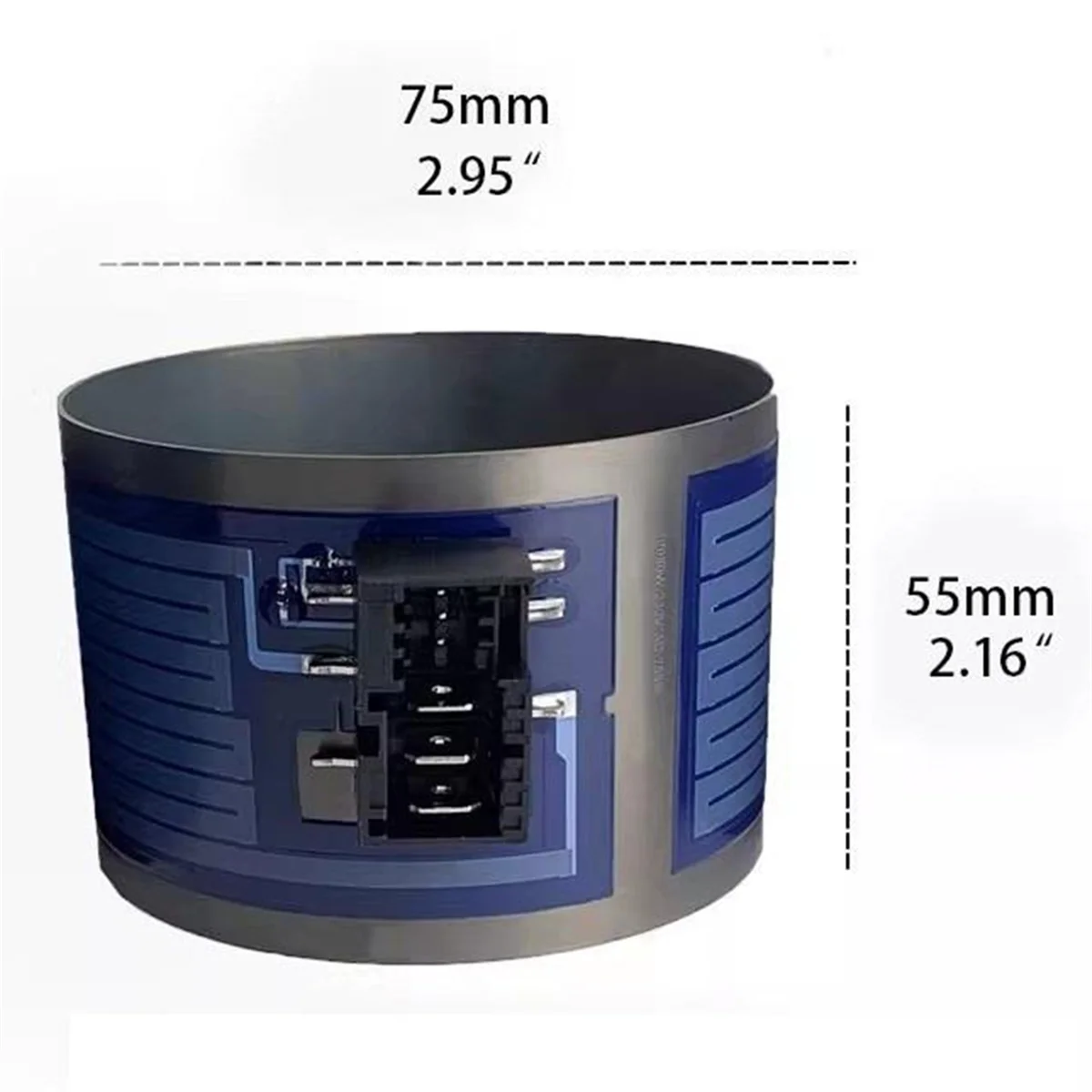

A72Z Dishwasher Heating Cycle Thick Film Heating Ring for / Dishwasher 2080W 230V 75x55mm