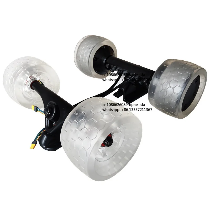 Motor de 105 mm para patinete eléctrico, motor de cubo sin escobillas con sensor para patineta de cuatro ruedas, sistema de propulsión
