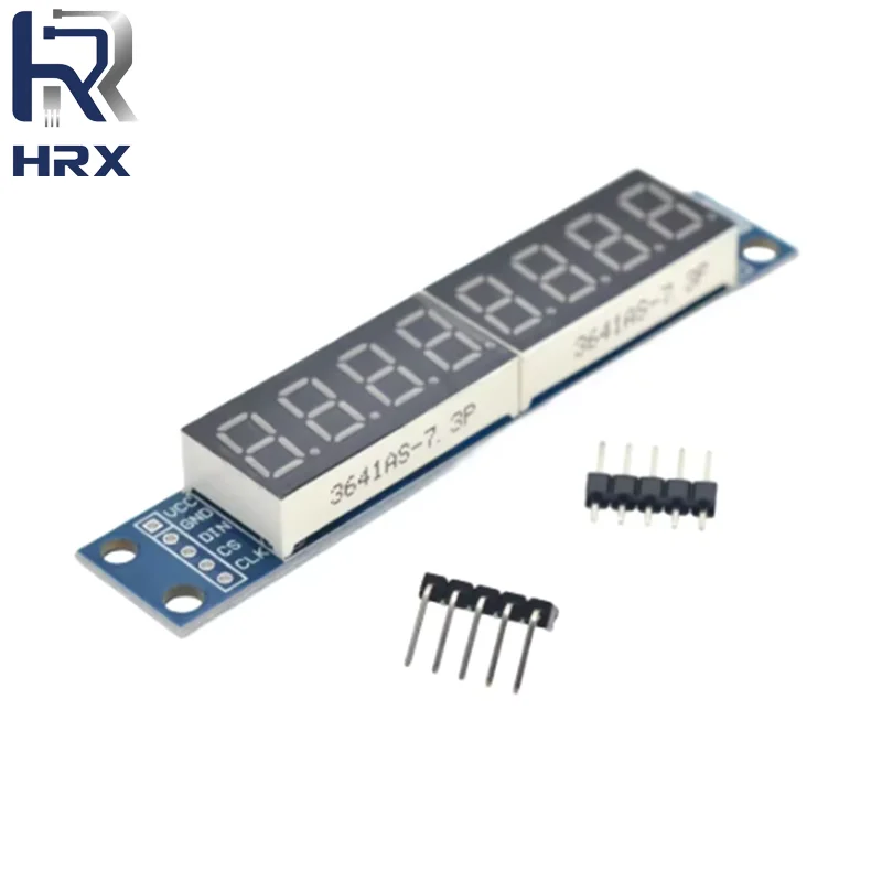 8-bit Digital Display Module MAX7219 LED Display Supports Cascaded 8-bit Serial 3 IO Port Control