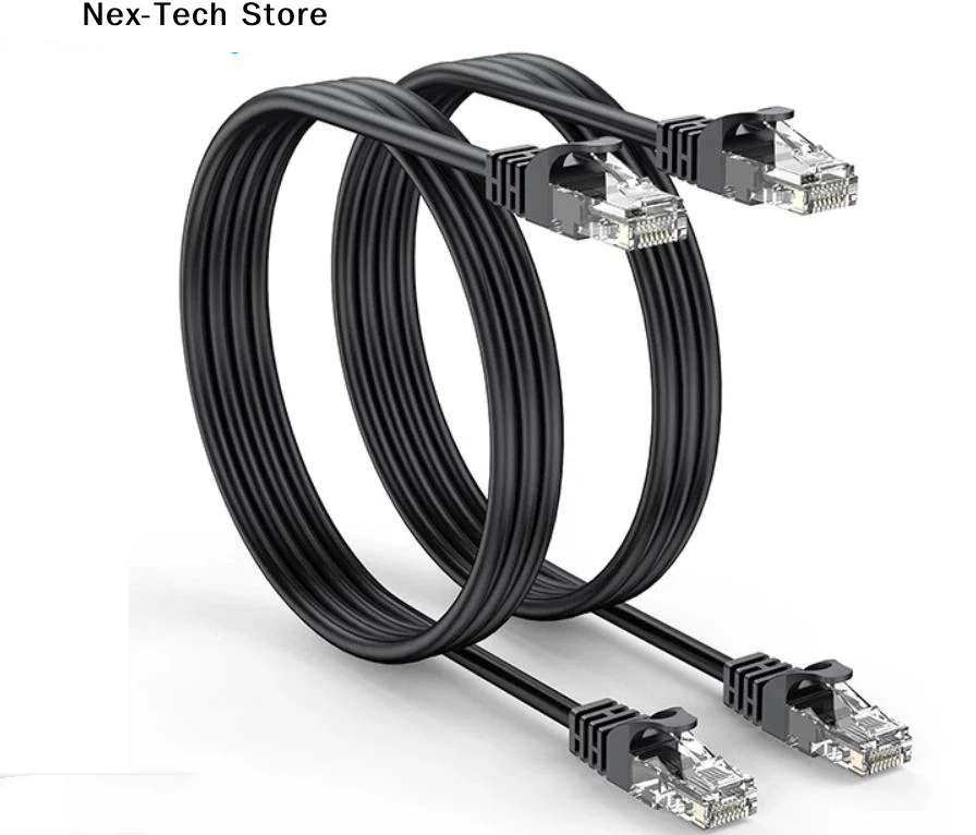[NT]UTP RJ 45 Internet Network Cable CAT6A Ethernet Cable Ultra Thin Lan Cable Patch Cord For Modem Router Ethernet Cable CAT6a