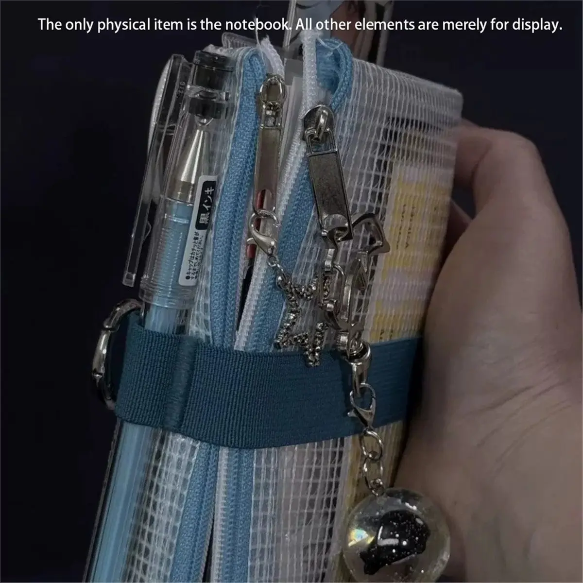 Document Bag Hand Ledger Student Multi-Function Hand Ledger Material Storage Portable Loose-Leaf Book