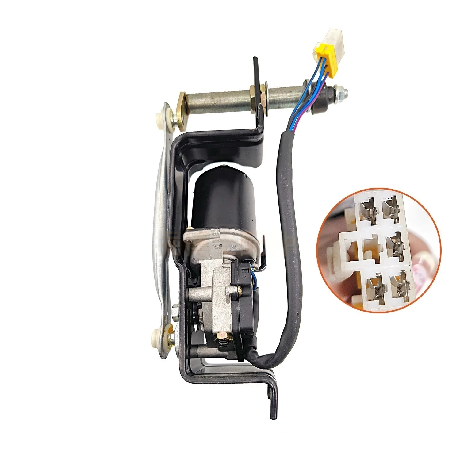 فولفو EC55 ممسحة المحرك 12 فولت الربط الذراع الجمعية حفارة الملحقات مناسبة لمعدات البناء الثقيلة