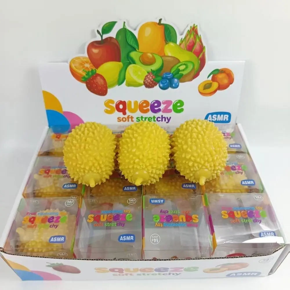 Creative Pineapple Crispy Mango Hand Relax Shapable Crunchy Lemon Pinch Handmade Blocks Filled Squishy Student Prize