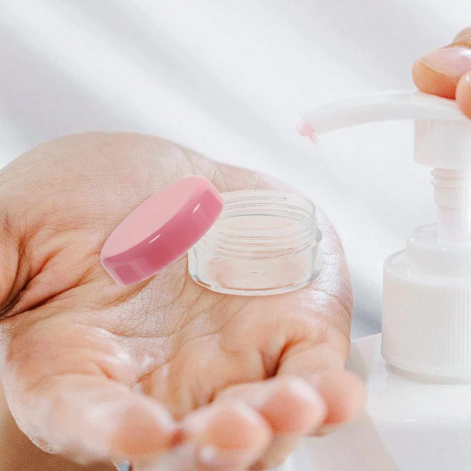 1 von leeren Make-up-Flaschen-Set für Reisen, Toner-Sprüher, Wassersprüher-Set, feuchtigkeitsspendende Haut-Sprühflaschen, tragbar, nachfüllbar