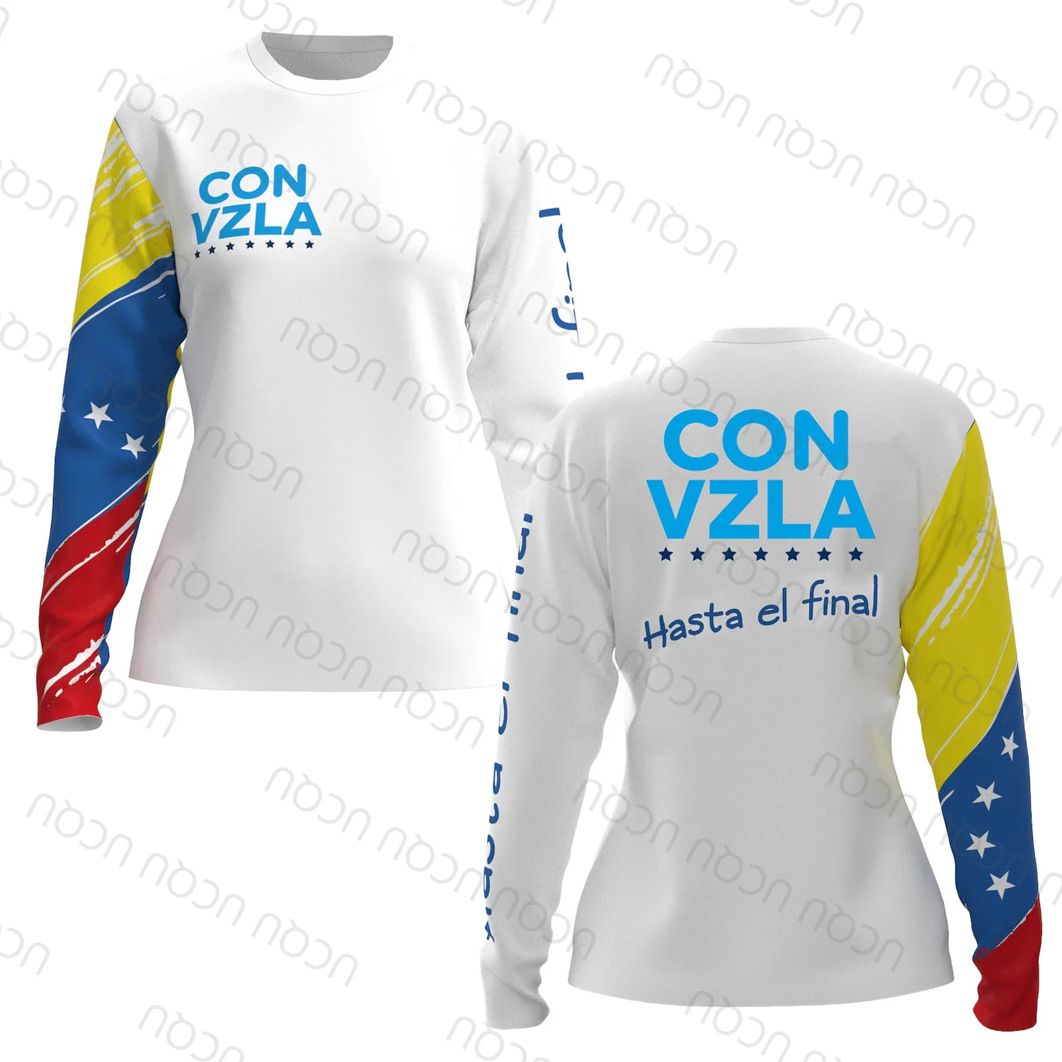 Maria Corina Machado Camiseta Hasta El Final até o fim Venezuela Camiseta da campanha de apoio Vzla Freedom Top