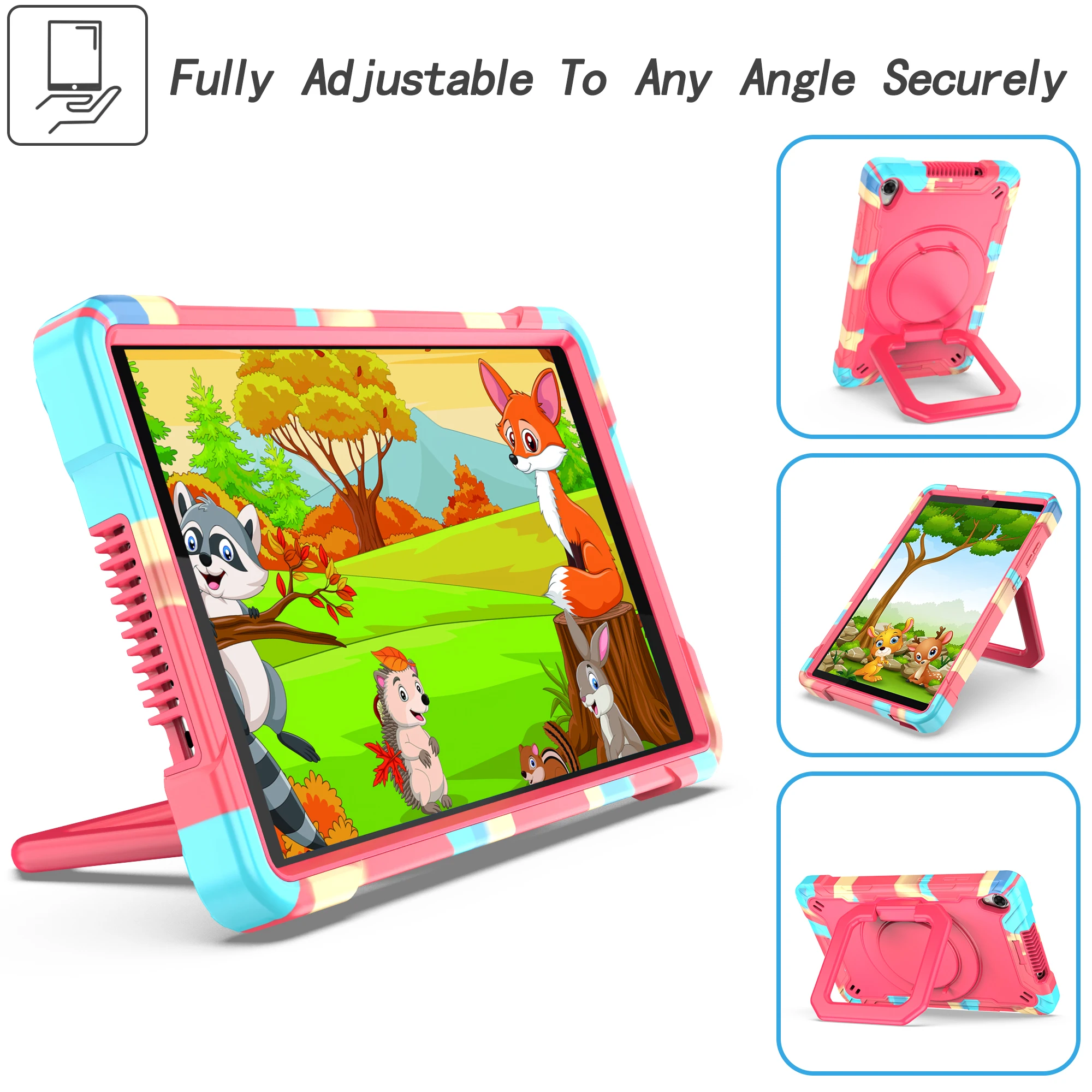 Kids Cover for Lenovo Tab M8 FHD 8.0 TB-8705F TB-8705N 2020 Tablet Case for Lenovo M8 2nd Gen 8.0 Inch Cover Funda with Stand