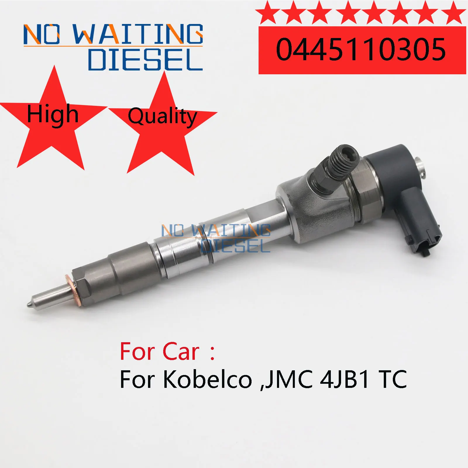 

0445110305 Common Rail Fuel Injection 0 445 110 305 Diesel Injector 0445 110 305 For Kobelco JMC 4JB1 TC