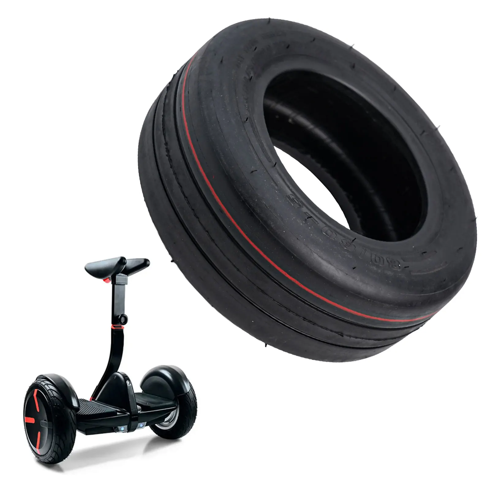 

Бескамерная шина 80605 для электросамокатов, картингов и квадроциклов, изготовленная для длительных выступлений и долговечности.